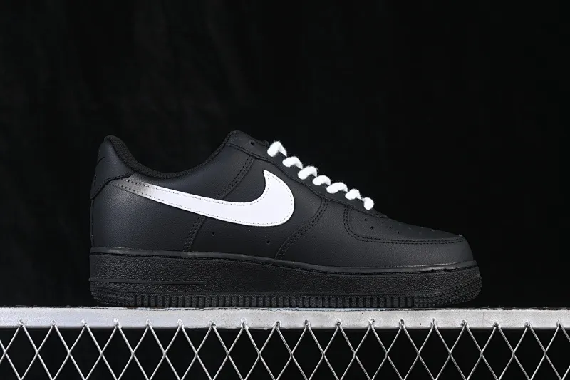 All categories Nk Air Force 1 Air Force series Nk Air Force 1 Low Air Force low-top Nike Air Force 1'07 Low Two-dimensional theme Black and white hook Air Force 1 low-top casual sneakers ZH0316-100